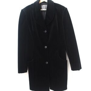 Vintage GC Guess Collection Black Trench Coat 8